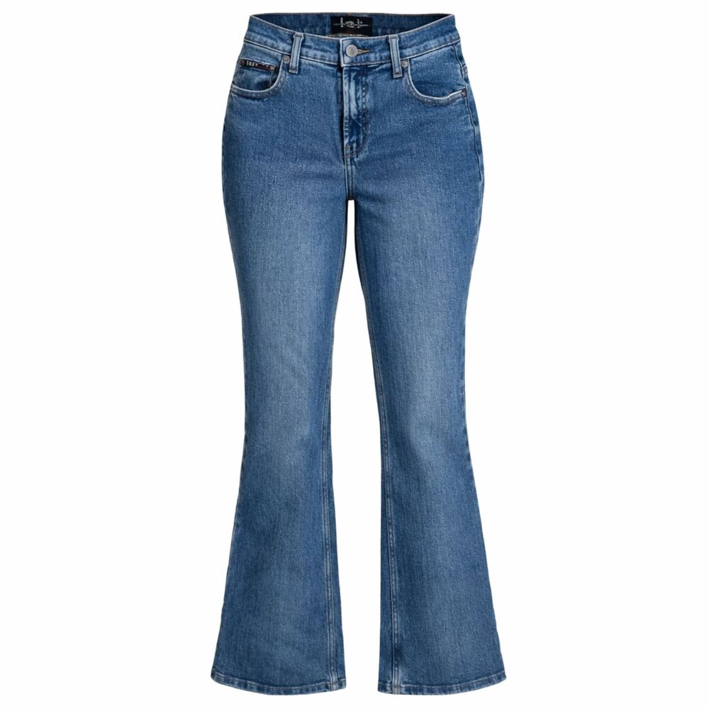 LEI VINTAGE CLASSIC EVERYDAY FLARE 90'S Y2K WESTERN COASTAL COWGIRL DENIM JEANS